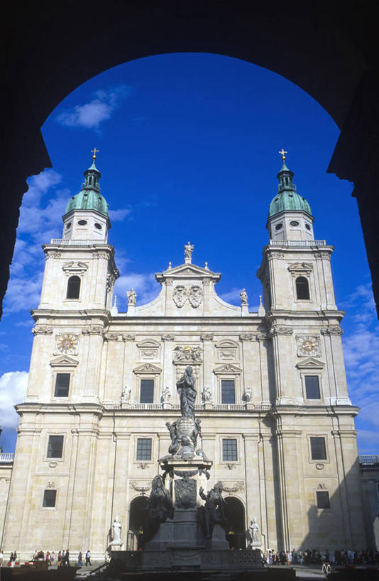 无人,竖图,城市,奥地利,欧洲,摄影,西欧,萨尔茨堡,彩图,大教堂