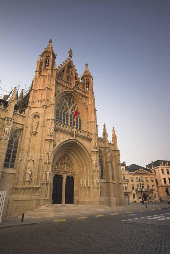 无人,竖图,城市,比利时,欧洲,首都,摄影,西欧,布鲁塞尔,彩图,大教堂,比荷卢三国关税同盟