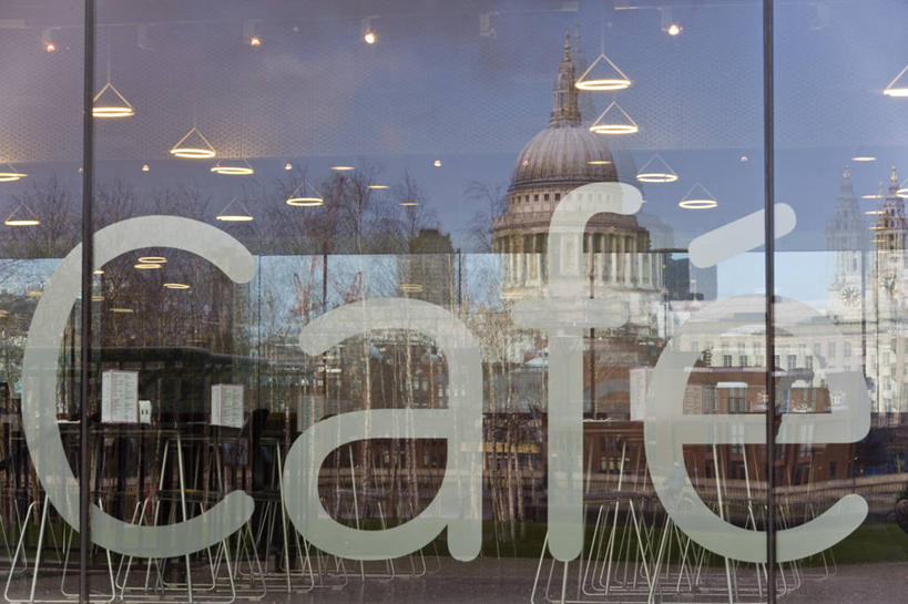 无人,横图,城市,英国,欧洲,首都,英格兰,圣保罗大教堂,摄影,西欧,北欧,英国文化,彩图,咖啡馆