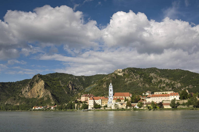 无人,横图,室外,河流,奥地利,欧洲,地形,地标建筑,摄影,西欧,多瑙河,下奥地利州,彩图