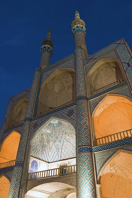 无人,竖图,建筑,伊朗,摄影,宗教,尖塔,中东,清真寺,亚兹德,拜火教,彩图