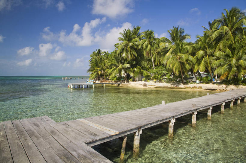 无人,码头,横图,室外,伯利兹,岛,珊瑚礁,摄影,热带气候,中美洲,拉丁美洲,海滩,彩图