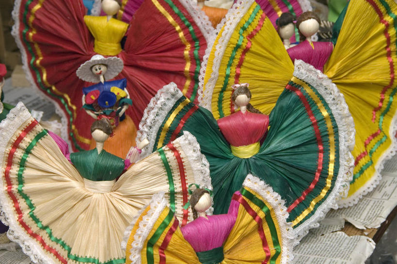 无人,横图,墨西哥,娃娃,市场,纪念品,摄影,中美洲,拉丁美洲,彩图