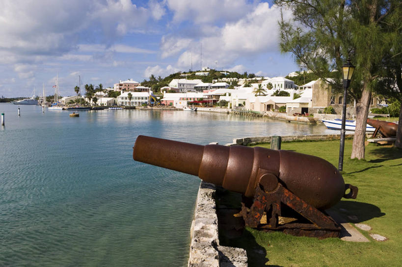 无人,横图,室外,岛,城镇,首都,地标建筑,大西洋,摄影,百慕大,彩图