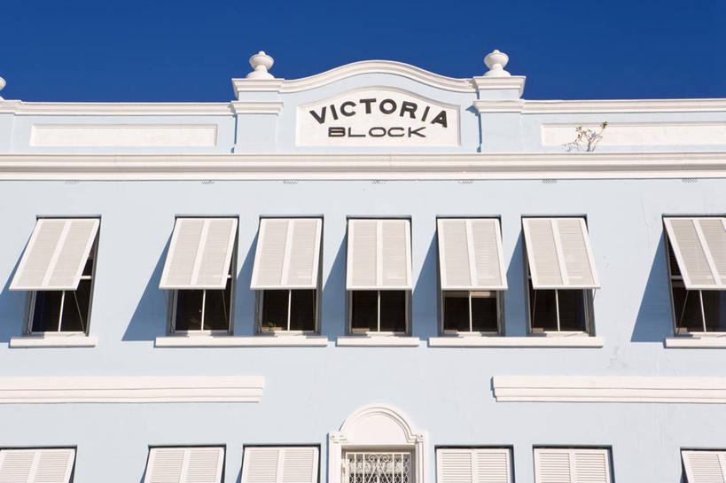 无人,横图,窗户,建筑,百叶窗,岛,城镇,大西洋,摄影,百慕大,彩图