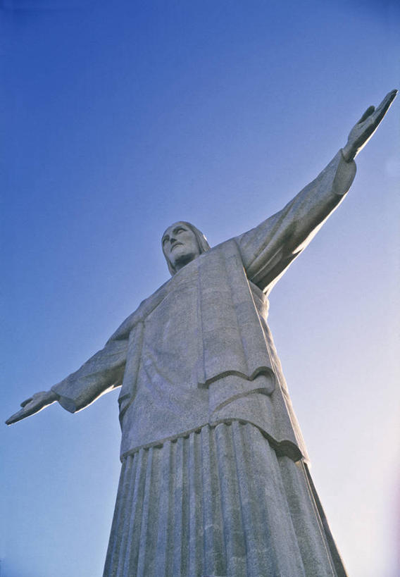 无人,竖图,城市,巴西,地标建筑,南美,摄影,宗教,基督,基督教,拉丁美洲,天主教,里约热内卢,耶稣,救世主,基利斯督,弥赛亚,默西亚,彩图