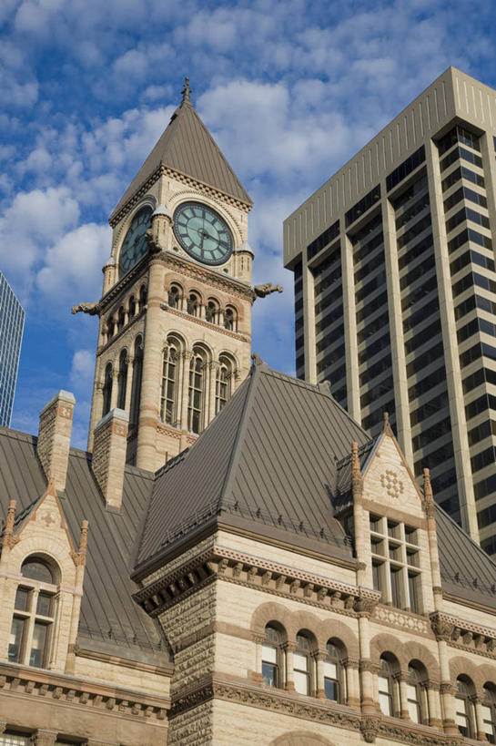 无人,竖图,室外,度假,美景,城市风光,城市,摩天大楼,加拿大,景观,娱乐,钟塔,旧市政厅,享受,休闲,景色,放松,摄影,北美,市区,多伦多,美国人,彩图