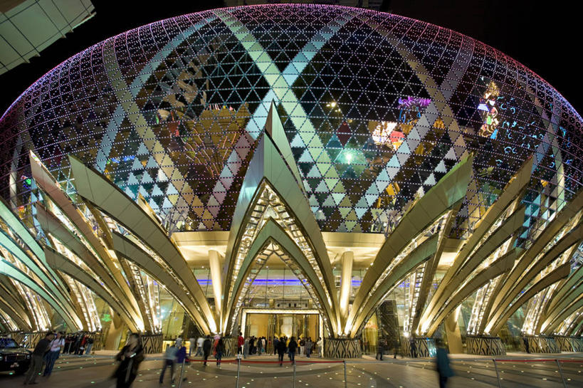 东方人,无人,横图,赌博,建筑,霓虹灯,澳门,亚洲,现代,葡京酒店,赌场,摄影,东亚,彩图