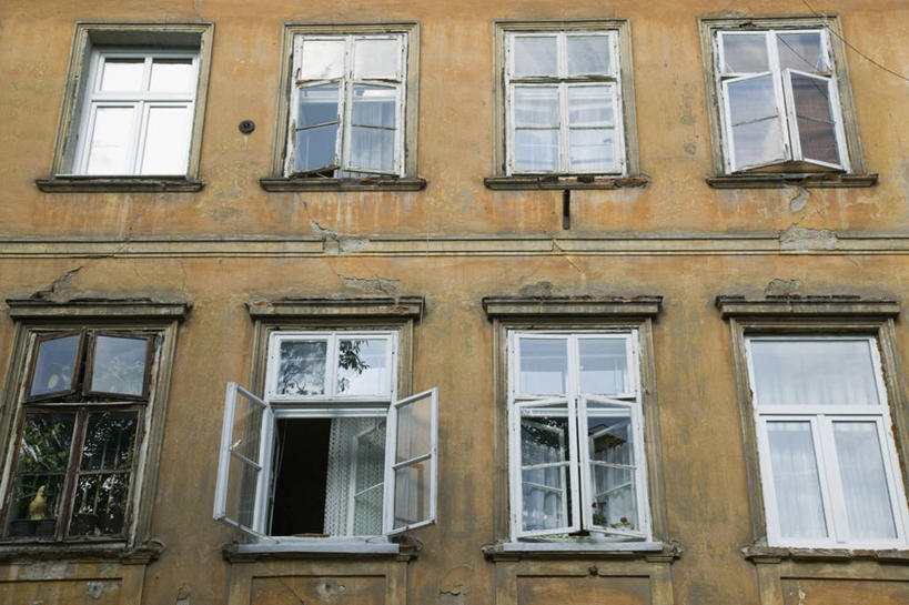 无人,横图,窗户,城市,欧洲,克罗地亚,首都,摄影,地中海文化,巴尔干,东欧,萨格勒布,彩图