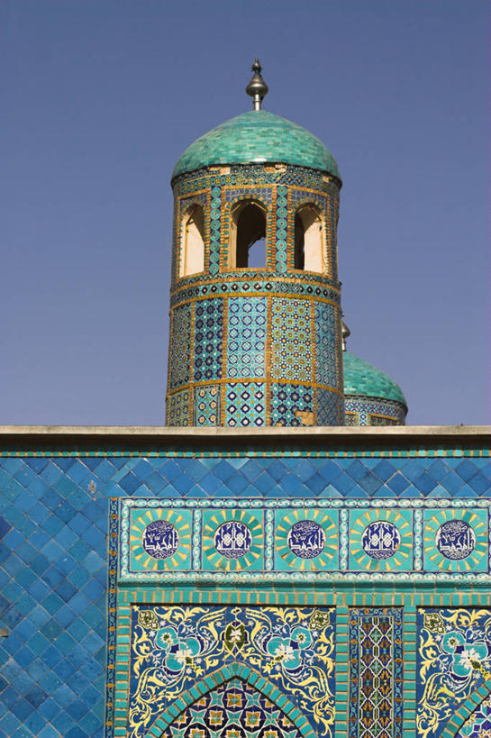 无人,竖图,阿富汗,亚洲,摄影,宗教,伊斯兰教,中亚,清真寺,马扎里沙里夫,彩图