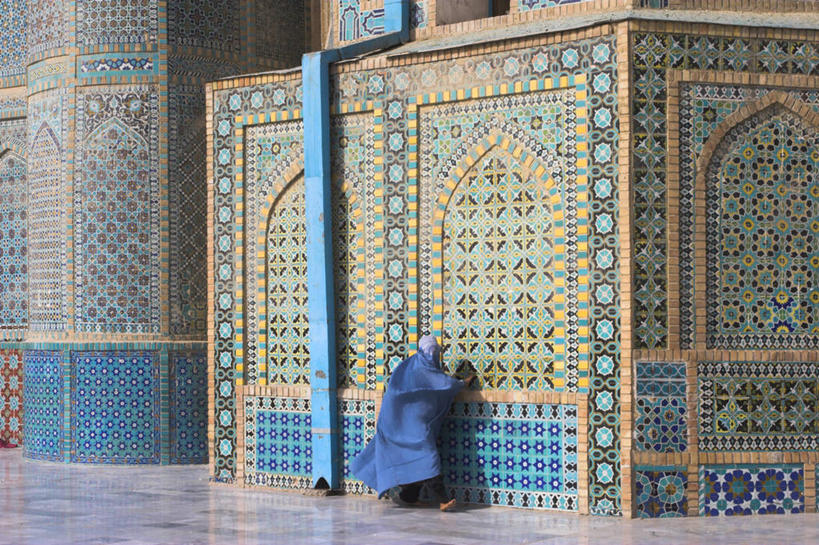 无人,横图,阿富汗,亚洲,摄影,中亚,清真寺,马扎里沙里夫,彩图