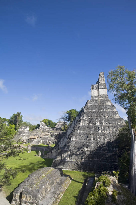 无人,竖图,危地马拉,历史,废墟,地标建筑,摄影,考古学,中美洲,拉丁美洲,玛雅文明,彩图,迪卡尔