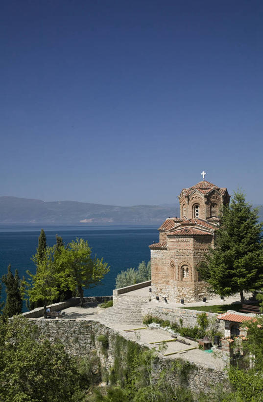 无人,竖图,室外,欧洲,地形,摄影,早晨,巴尔干,奥赫里德,彩图