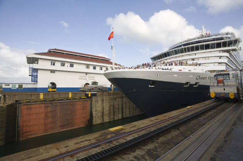 无人,横图,船,邮轮,摄影,中美洲,拉丁美洲,巴拿马运河,彩图,密特里达提六世