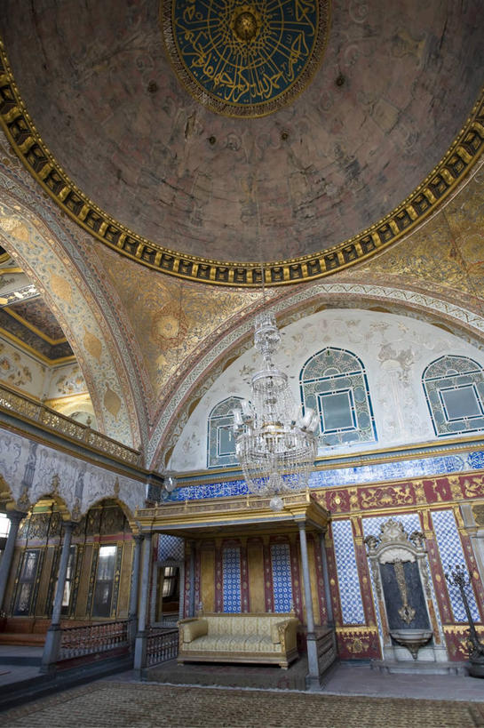 无人,竖图,天花板,城市,建筑,欧洲,亚洲,摄影,伊斯兰教,伊斯坦布尔,托普卡匹皇宫,式样,彩图