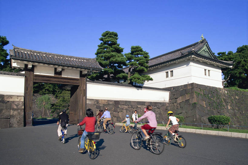 横图,白天,城市,自行车,东京,日本,亚洲,日本文化,首都,车,脚踏车,骑,交通工具,骑车,摄影,载具,本州,彩图