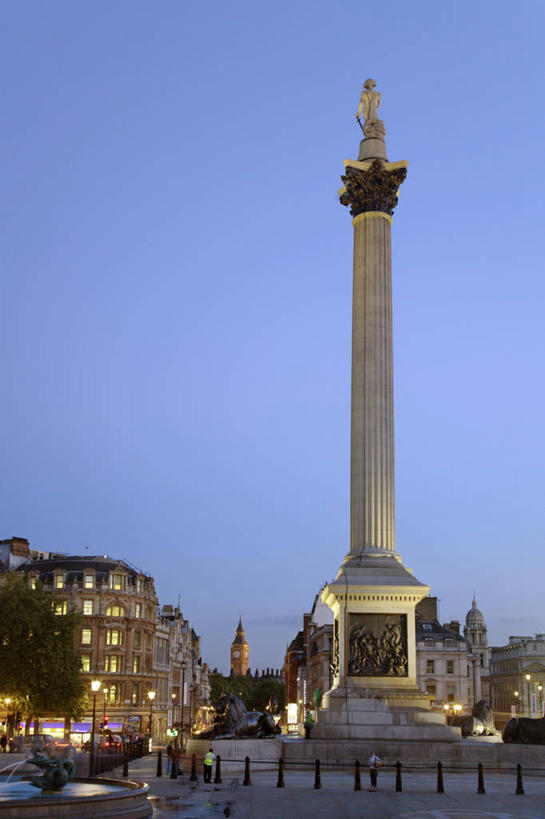 无人,广场,竖图,城市,英国,欧洲,首都,英格兰,钟塔,摄影,西欧,北欧,英国文化,特拉法尔加广场,纳尔逊纪念柱,彩图