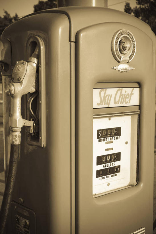 无人,竖图,车站,美国,摄影,北美,汽油,伊利诺斯州,66号公路,美国人,彩图