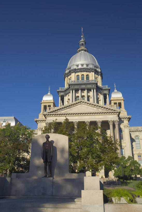 无人,竖图,雕塑,美国,雕像,摄影,北美,伊利诺斯州,斯普林菲尔德,66号公路,美国人,彩图