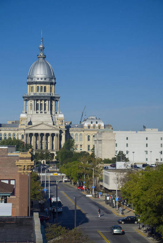 无人,竖图,美国,摄影,北美,伊利诺斯州,斯普林菲尔德,66号公路,美国人,彩图