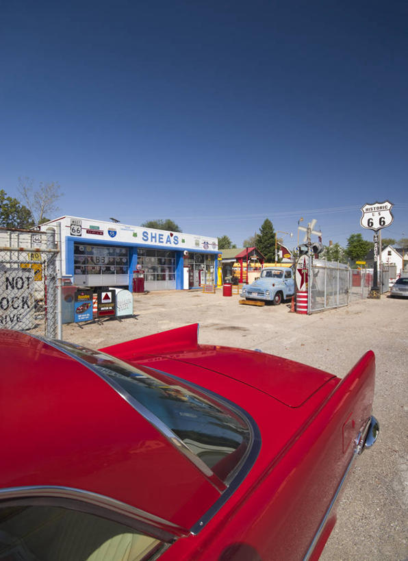 中年人,无人,博物馆,竖图,汽车,美国,摄影,北美,伊利诺斯州,斯普林菲尔德,66号公路,美国人,彩图