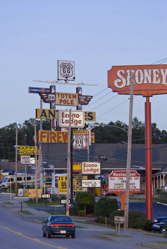 无人,竖图,路,美国,布告栏,广告,摄影,北美,密苏里,66号公路,彩图