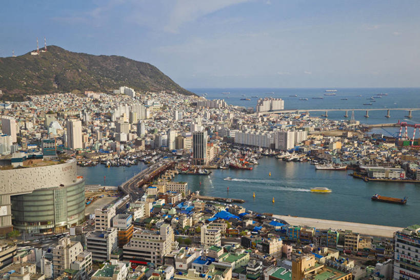 无人,横图,俯视,航拍,室外,白天,运动模糊,旅游,度假,海洋,美景,天际线,城市风光,城市,釜山,韩国,亚洲,景观,桥,娱乐,享受,休闲,景色,放松,摄影,鸟瞰,海景,百货公司,东亚,庆尚南道,朝鲜半岛,彩图,高角度拍摄,旅行,海港