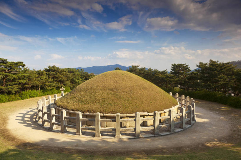 无人,横图,室外,白天,旅游,韩国,亚洲,历史,地标建筑,摄影,坟墓,东亚,朝鲜半岛,彩图,旅行