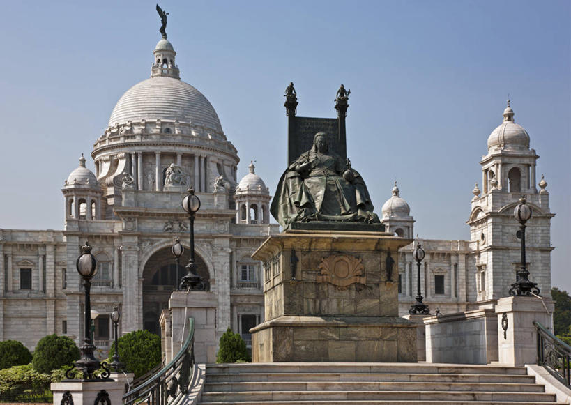 无人,公园,横图,室外,白天,孟加拉国,印度,亚洲,雕像,地面,地标建筑,摄影,南亚,维多利亚女王纪念碑,青铜,孟加拉人民共和国,加尔各答,印度次大陆,彩图,密特里达提六世