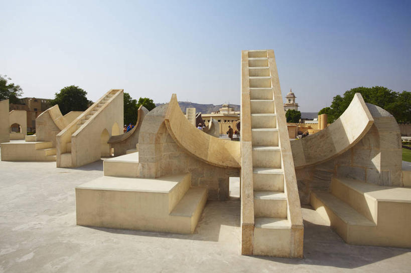 横图,室外,白天,城市,印度,亚洲,首都,历史,摄影,天文学,拉贾斯坦邦,曼塔天文台,斋普尔,印度次大陆,彩图