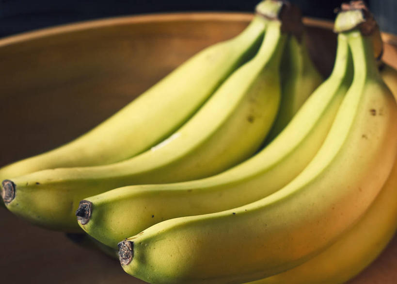 无人,横图,室内,特写,白天,香蕉,水果,加拿大,丰富,串,饮食,黄色,碗,热带水果,摄影,清新,健康食物,彩图