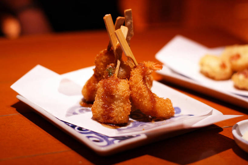 无人,横图,室内,东京,日本,日本文化,日本料理,首都,猪肉,饮食,盘子,摄影,健康食物,海产,彩图,烤肉串