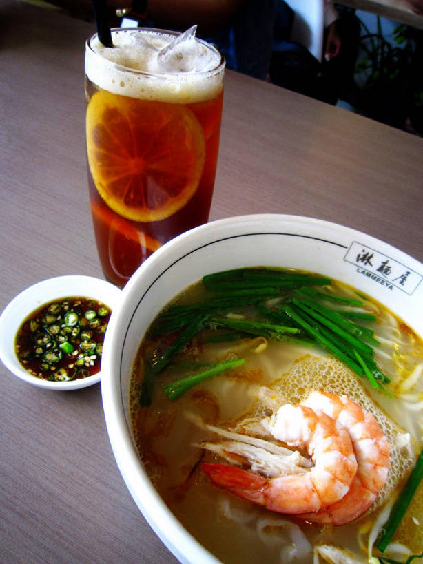 面条,无人,竖图,室内,马来西亚,汤,虾,食品,首都,饮食,碗,摄影,清新,健康食物,吉隆坡,开胃酱,面汤,玻璃杯,海产,彩图,马来文化