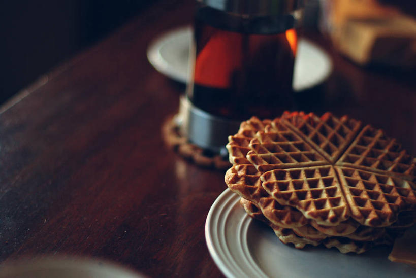 无人,横图,室内,桌子,挪威,木制,餐盘,饮食,饮料,华夫饼干,摄影,清新,茶杯,彩图,特隆赫姆