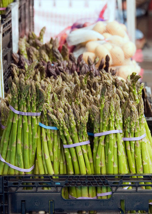 无人,竖图,室外,白天,购物,消费,芦笋,蔬菜,美国,集市,市场,捆,饮食,零售,金融,摄影,清新,选购,贸易,健康食物,旧金山,板条箱,橡皮圈,彩图
