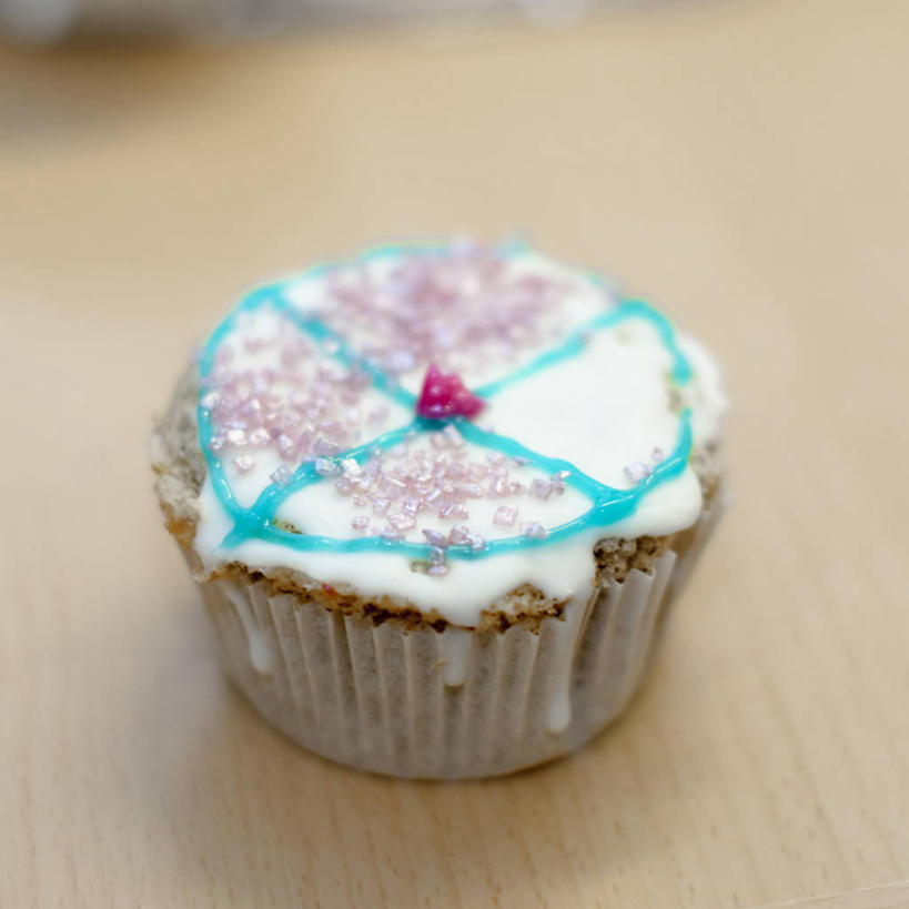 无人,方图,室内,特写,斯洛文尼亚,融化,饮食,一个,甜食,诱惑,摄影,单个,清新,糖衣,蛋糕托杯,纸托蛋糕,彩图