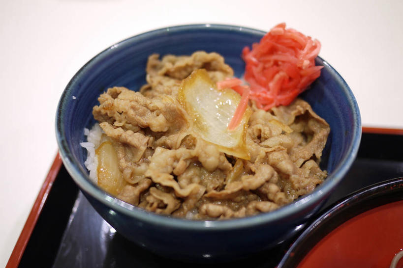 无人,横图,室内,特写,日本,肉,牛肉,米,饮食,蓝色,碗,摄影,京都府,清新,红肉,彩图