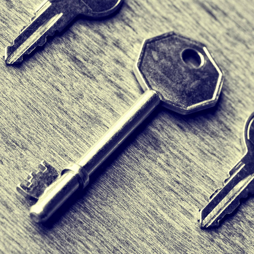 无人,方图,俯视,室内,特写,安全,英国,钢铁,钥匙,三个,摄影,保护,彩图,高角度拍摄