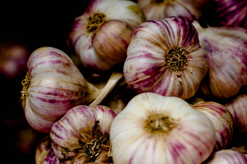 无人,横图,室内,特写,蔬菜,法国,生食,市场,饮食,零售,摄影,清新,健康食物,大蒜,彩图