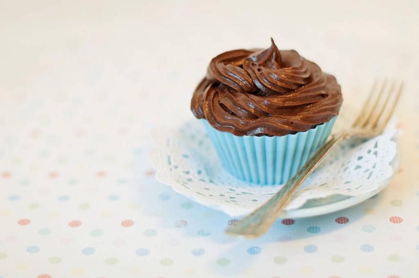 无人,横图,室内,特写,瑞典,圆点,叉,饮食,盘子,甜食,摄影,清新,糖衣,漩涡形,哥德堡,蛋糕托杯,纸托蛋糕,彩图