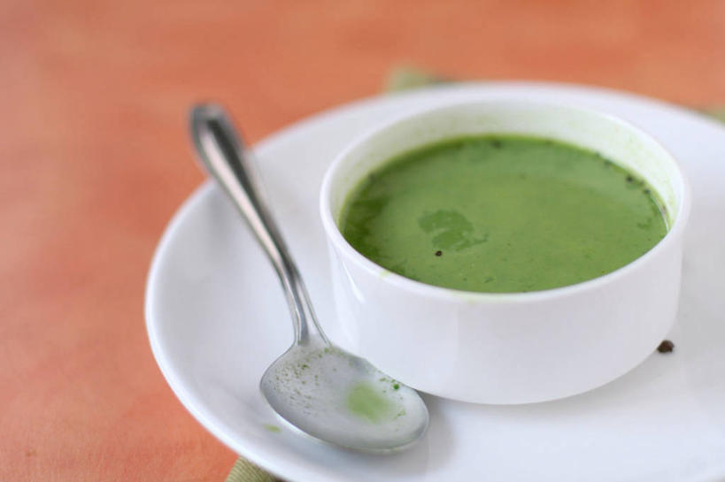 无人,横图,室内,特写,白天,菠菜,印度,汤,饮食,盘子,汤匙,碗,摄影,清新,健康食物,彩图