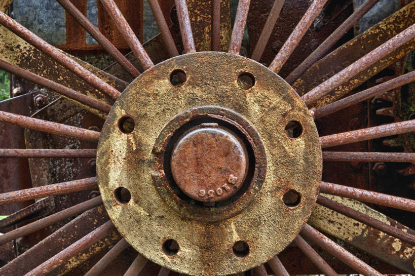 无人,横图,室外,特写,白天,美国,生锈,金属,推车,摄影,古董,部分,腐蚀,侵蚀,俄勒冈州,腐化,锈迹斑斑,彩图
