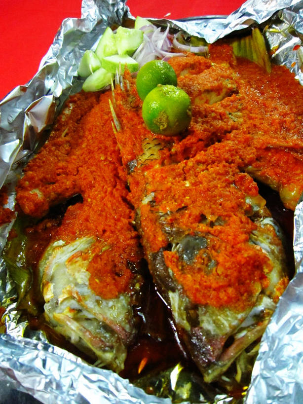 无人,竖图,室内,特写,辣椒,马来西亚,热,鱼类,饮食,摄影,清新,健康食物,铝箔,马六甲州,酸橙,海产,彩图