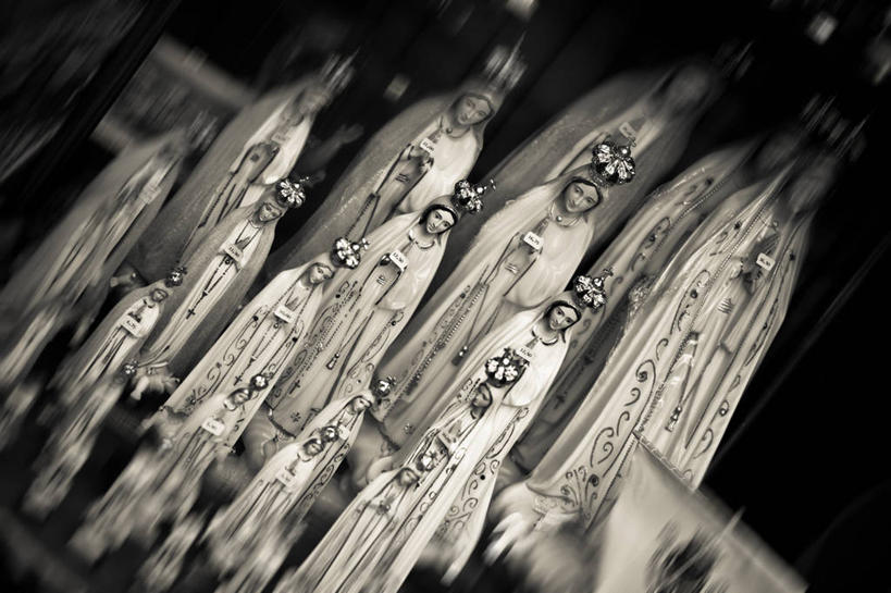 无人,横图,黑白,室内,雕塑,葡萄牙,雕像,摄影,宗教,基督教,记忆