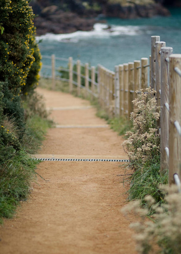 无人,竖图,室外,白天,海洋,英国,木制,篱笆,小路,摄影,保护,宁静,彩图