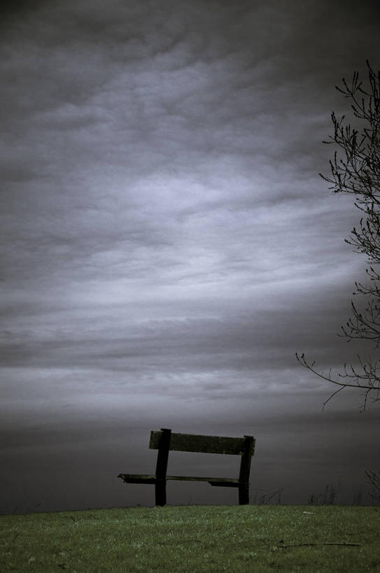 无人,竖图,室外,白天,加拿大,废弃,长椅,乌云,云,天气,草,树,自然,摄影,报废,宁静,废物,丢弃,放弃,抛弃,摈弃,彩图,屏弃,摈斥,摒除