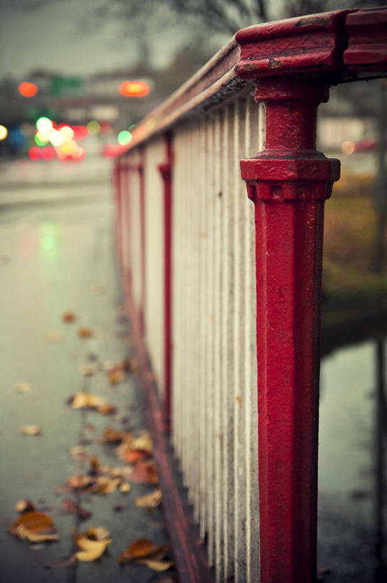 无人,竖图,室外,特写,街道,叶子,瑞典,篱笆,红色,白色,黄昏,摄影,保护,照亮,哥德堡,彩图