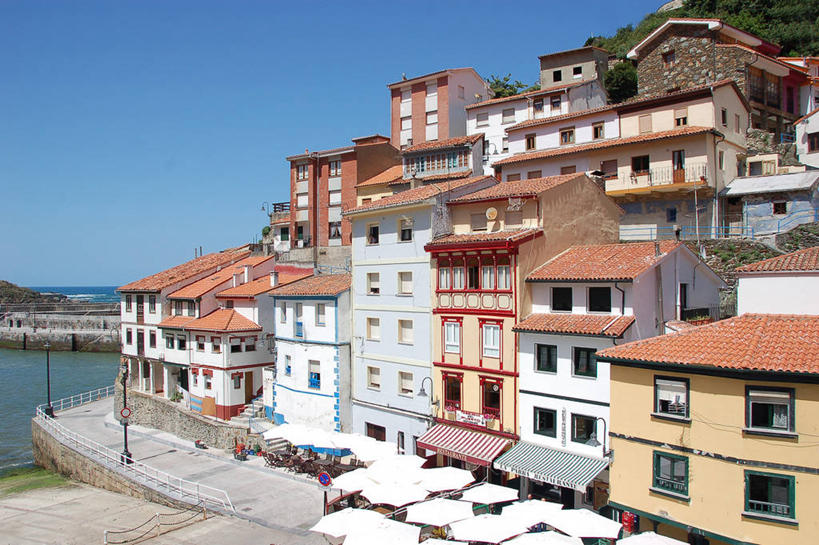 无人,横图,俯视,室外,白天,建筑,西班牙,房屋,乡村,摄影,宁静,万里无云,彩图,高角度拍摄,库迪列罗