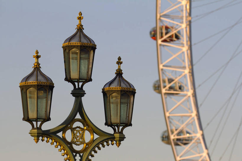 无人,横图,室外,白天,英国,灯笼,首都,伦敦眼,摄影,能源,电,部分,英国文化,大转轮,万里无云,彩图