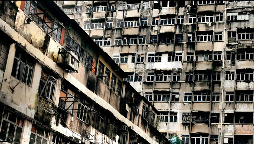 无人,工厂,横图,室外,白天,仰视,窗户,阳台,建筑,香港,废弃,墙,工业,摄影,报废,废物,丢弃,放弃,抛弃,九龙,摈弃,彩图,低角度拍摄,屏弃,摈斥,摒除